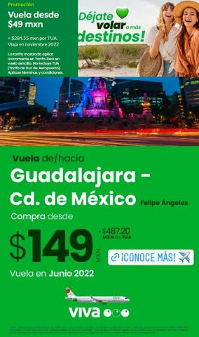 Catálogo VivaAerobus en Hermosillo | Vuela en junio | 13/6/2022 - 30/6/2022