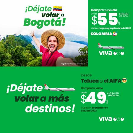 Catálogo VivaAerobus en Ciudad de México | Ofertas Increíbles | 18/8/2022 - 31/8/2022