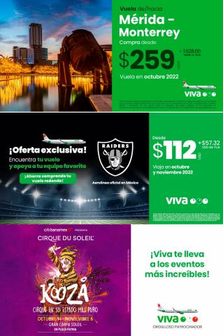 Ofertas de Viajes en Gustavo A Madero | Ofertas Increíbles! de VivaAerobus | 5/10/2022 - 31/10/2022