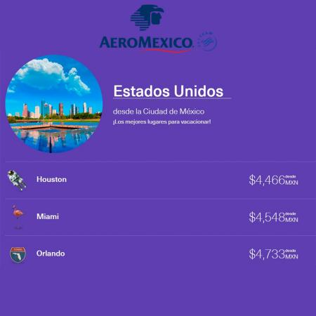Ofertas de Viajes en Tláhuac | Ofertas Increíbles de Aeromexico | 19/8/2022 - 4/9/2022
