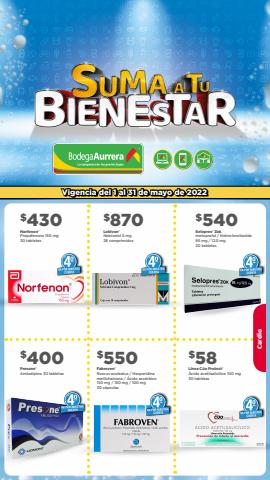 Ofertas de Farmacias y Salud en Hermosillo | SUMA A TU BIENESTAR  de Bodega Aurrera | 13/5/2022 - 19/5/2022