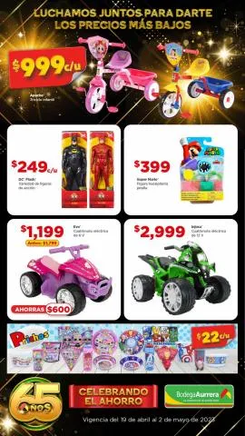 Bodega Aurrera | Ofertas y Folletos Día del Niño