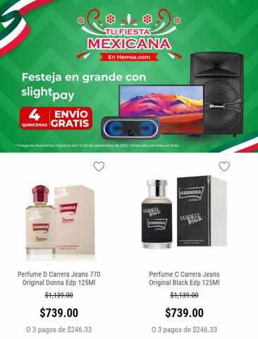 Ofertas de Tiendas Departamentales en Monterrey | Ofertas Patrias de Hemsa | 9/9/2022 - 30/9/2022