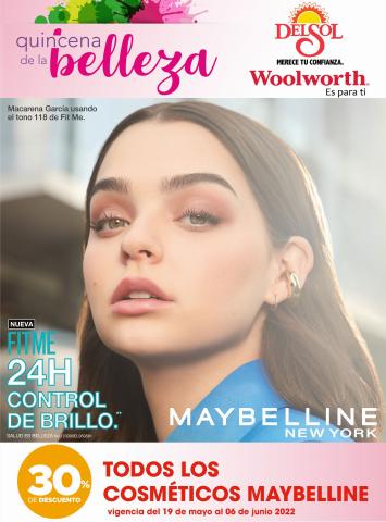 Ofertas de Perfumerías y Belleza en Culiacán Rosales | QUINCENA DE LA BELLEZA de Woolworth | 19/5/2022 - 31/5/2022