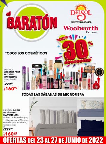 Ofertas de Perfumerías y Belleza en Iztacalco | El Baratón  de Woolworth | 23/6/2022 - 27/6/2022