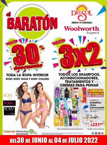 Ofertas de Perfumerías y Belleza en Tijuana | EL BARATÓN de Woolworth | 30/6/2022 - 30/6/2022