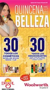 Ofertas de Hiper-Supermercados en Heróica Zitácuaro | QUINCENA DE LA BELLEZA  de Woolworth | 18/5/2023 - 5/6/2023