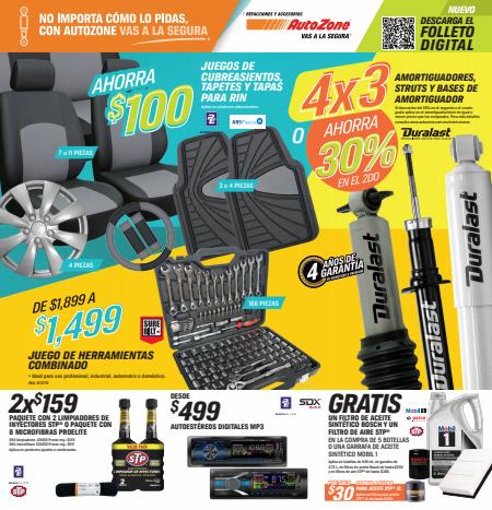 Catálogo AutoZone en San Andrés Tuxtla | Grandes Promociones | 26/6/2022 - 30/6/2022