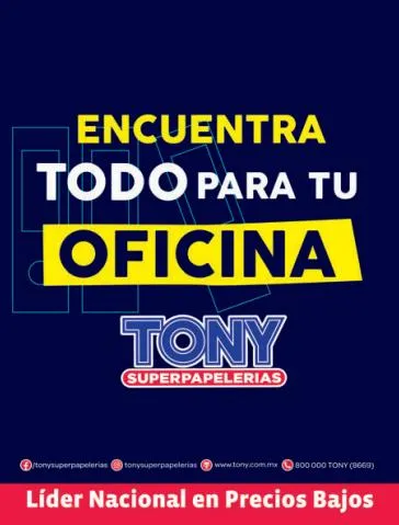 Catálogo Tony Super Papelerías en San Francisco de Campeche | Catálogo Tony 2023 | 7/6/2023 - 31/10/2023