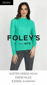 Catálogo Foleys | Outlet | 25/5/2023 - 24/8/2023