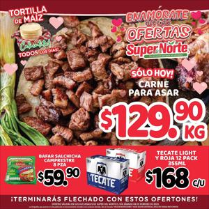 Ofertas de Hiper-Supermercados en Heróica Caborca | Ofertas Super del Norte de Super del Norte | 7/2/2023 - 10/2/2023