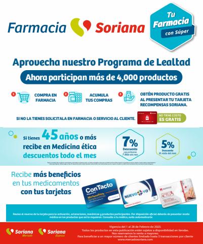 Catálogo Soriana Express | Folleto Farmacia Mercado | 3/2/2023 - 6/2/2023