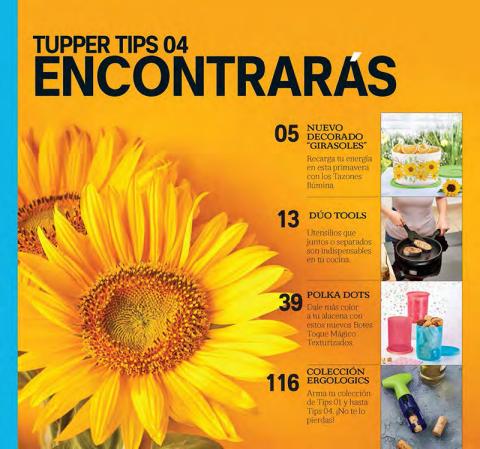 Catálogo Tupperware | Tupper Tips 04 - Renuévate en Primavera | 6/3/2023 - 26/3/2023