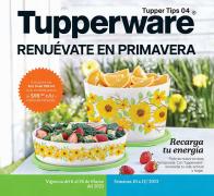Catálogo Tupperware en Monterrey | Tupper Tips 04 - Renuévate en Primavera | 6/3/2023 - 26/3/2023