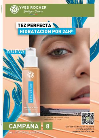 Ofertas de Perfumerías y Belleza en Ciudad Apodaca | Tez perfecta-Campaña 8 de Yves Rocher | 7/6/2022 - 27/6/2022
