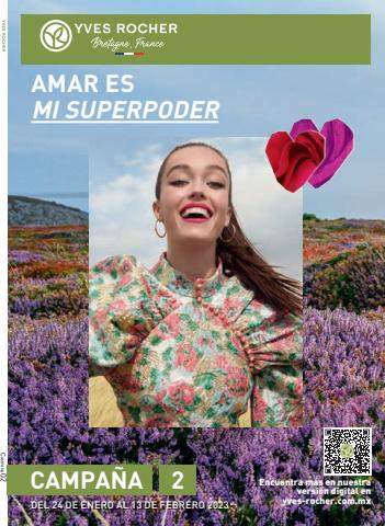Catálogo Yves Rocher en Ciudad de México | Amar es Mi Superpoder C02 | 24/1/2023 - 13/2/2023