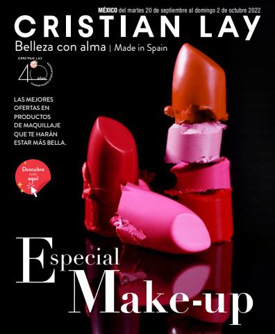 Catálogo Cristian Lay | ESPECIAL MAKE-UP | 20/9/2022 - 2/10/2022