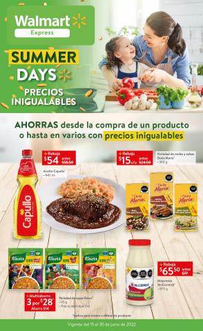 Ofertas de Hiper-Supermercados en Iztacalco | Summer Days de Walmart Express | 16/6/2022 - 30/6/2022