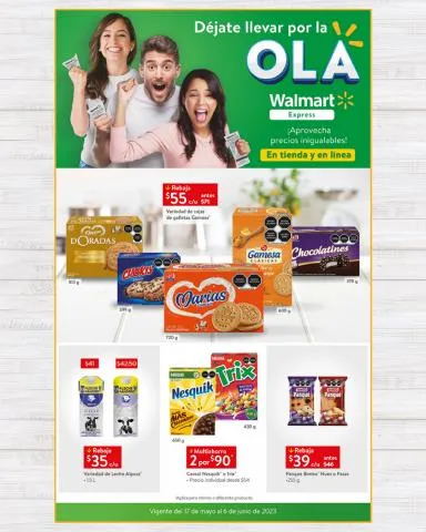 Catálogo Walmart Express en Naucalpan (México) | Déjate Llevar por la Ola | 17/5/2023 - 6/6/2023