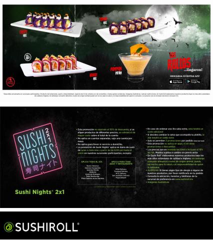 Ofertas de Restaurantes en Celaya | Promociones de Sushi Roll | 4/11/2022 - 31/12/2022