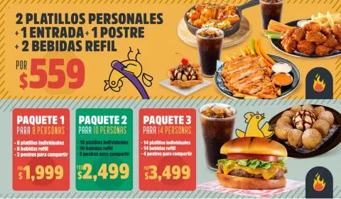 Las Alitas en Chalco de Díaz Covarrubias | Promociones y Cupones semanales