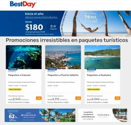 Ofertas de Viajes en el catálogo de Best Day ( Publicado hoy)