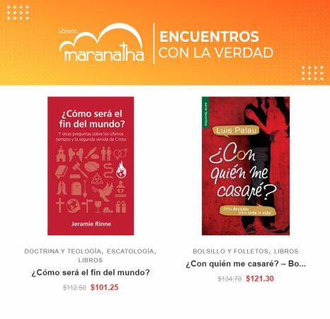 Ofertas de Librerías y Papelerías en Cuajimalpa de Morelos | Ofertas Increíbles! de Librería Maranatha | 3/8/2022 - 14/8/2022