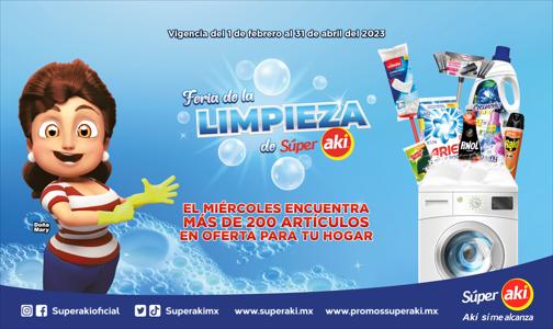 Catálogo Súper Aki | Feria de la limpieza | 8/2/2023 - 30/4/2023