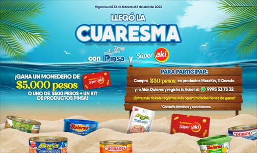 Catálogo Súper Aki | Llegó la cuaresma con Pinsa y Súper Akí | 22/2/2023 - 6/4/2023