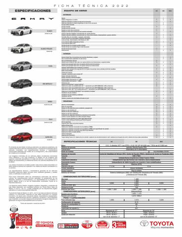Catálogo Toyota | CAMRY 2022 | 4/2/2022 - 31/12/2022