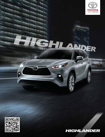 Catálogo Toyota | Highlander 22 | 4/2/2022 - 31/12/2022