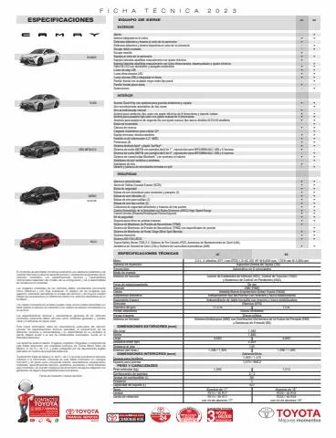 Catálogo Toyota en Ciudad Obregón | CAMRY 23 | 30/12/2022 - 31/12/2023