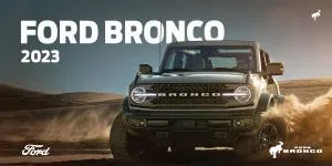 Ofertas de Autos, Motos y Repuestos en Heróica Matamoros | Bronco 2023 de Ford | 13/2/2023 - 31/12/2023