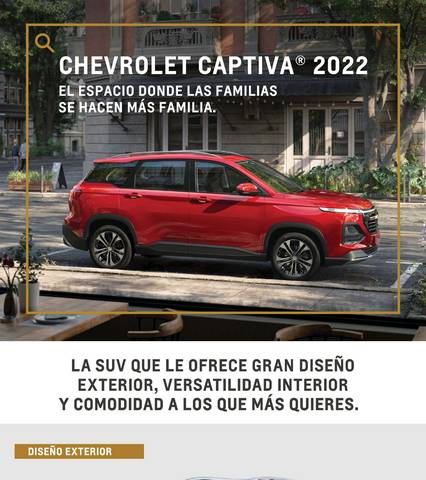 Catálogo Chevrolet en Ciudad Obregón | Captiva 2022 | 7/10/2021 - 31/12/2022