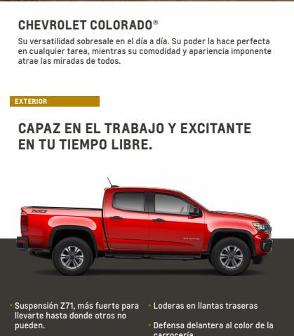 Catálogo Chevrolet | Colorado | 7/2/2022 - 31/12/2022