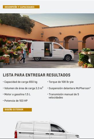 Catálogo Chevrolet en Ciudad Obregón | Tornado Van | 7/2/2022 - 31/12/2022