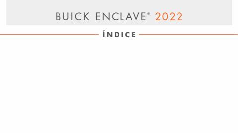 Catálogo GM | Buick Enclave 2022 | 9/3/2022 - 31/12/2022