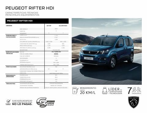 Catálogo Peugeot | RIFTER HDI | 3/5/2022 - 28/2/2023