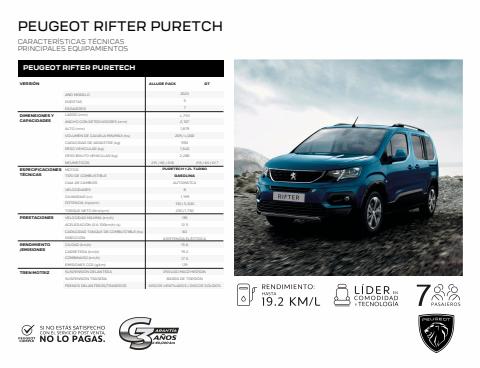 Catálogo Peugeot | RIFTER PURETECH | 3/5/2022 - 28/2/2023