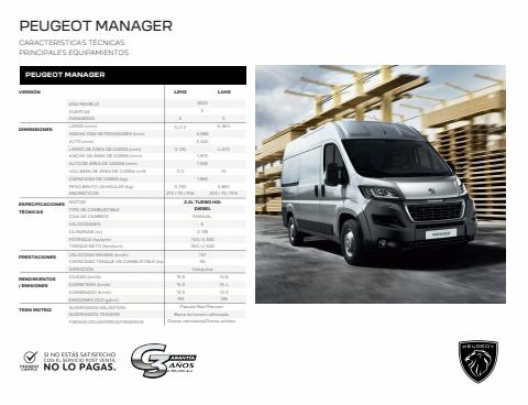 Catálogo Peugeot | MANAGER | 3/5/2022 - 28/2/2023