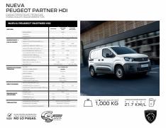 Catálogo Peugeot | PARTNER HDI | 8/1/2023 - 8/1/2024