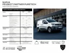 Oferta en la página 2 del catálogo PARTNER PURETECH de Peugeot