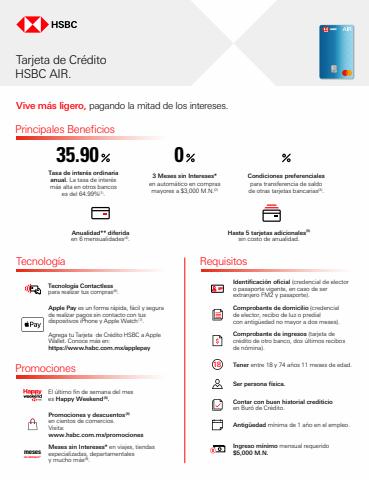 Catálogo HSBC en Tonalá (Jalisco) | TDC HSBC AIR | 21/2/2023 - 10/5/2023
