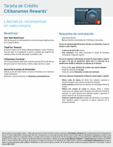 Catálogo Citibanamex en Cancún | Citi Rewards Travel Pass | 4/5/2022 - 3/8/2022