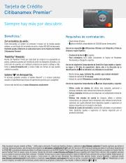 Ofertas de Bancos y Servicios en Gustavo A Madero | folleto citi premier de Citibanamex | 12/1/2023 - 11/4/2023