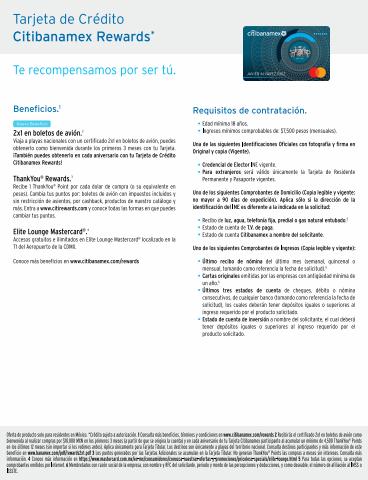 Catálogo Citibanamex | Folleto Citi Rewards Travel Pass | 12/1/2023 - 11/4/2023