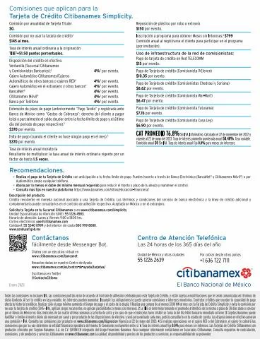 Catálogo Citibanamex en Guanajuato | folleto Simplicity | 12/4/2023 - 11/7/2023