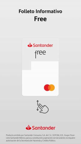 Oferta en la página 10 del catálogo Free de Santander