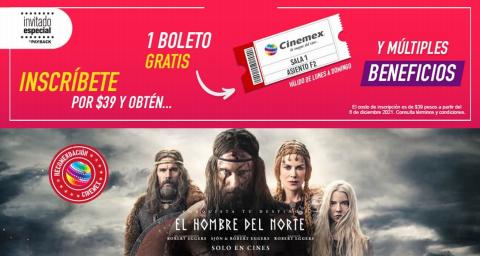 Ofertas de Ocio en Guasave | Ofertas Increíbles de Cinemex | 9/5/2022 - 31/5/2022