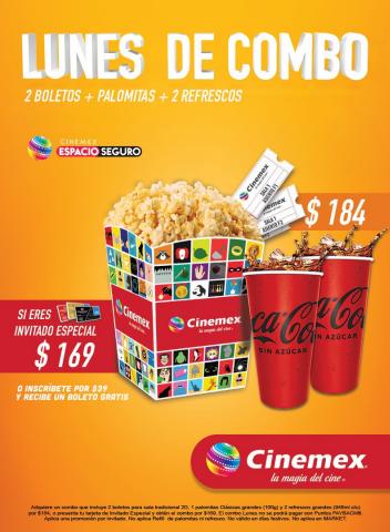 Catálogo Cinemex en Villahermosa | Ofertas Increíbles! | 7/11/2022 - 19/12/2022